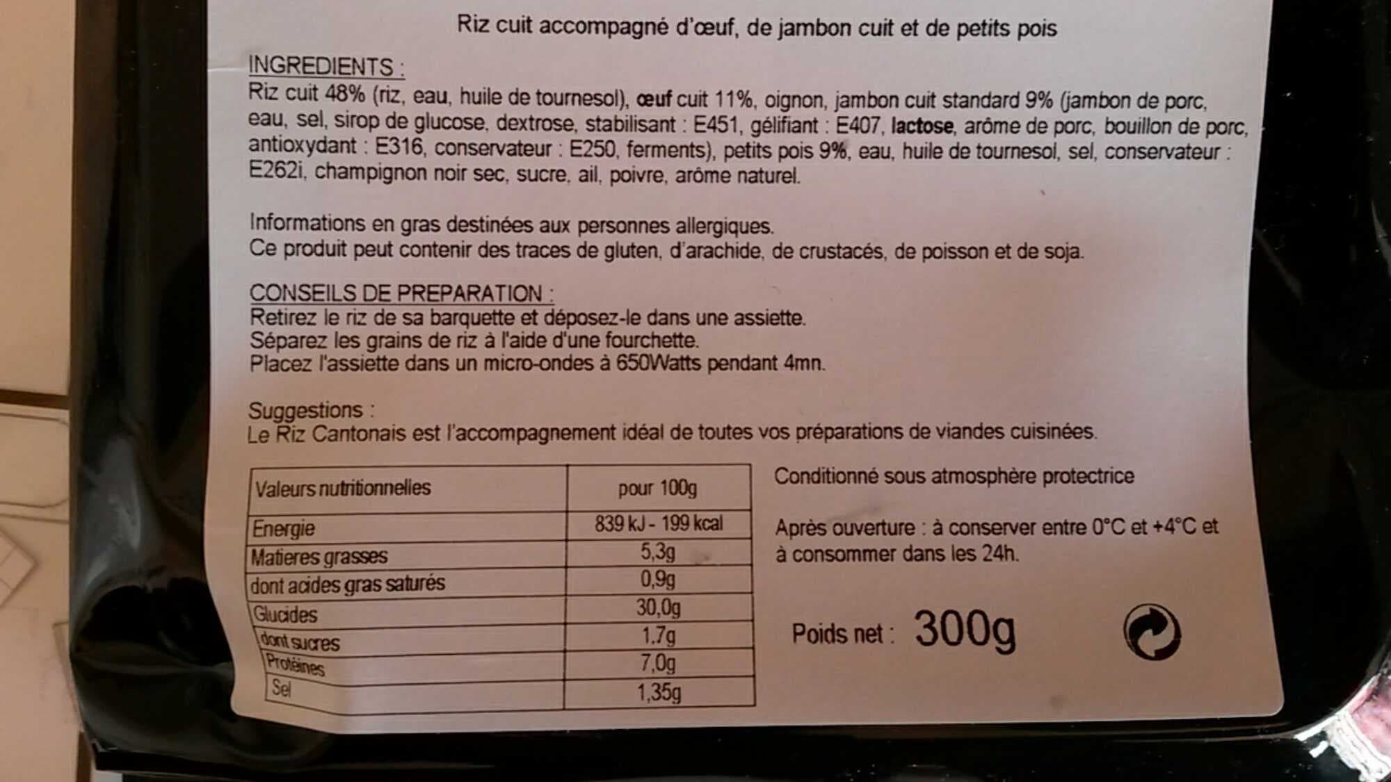 SFS Riz Cantonais packshot