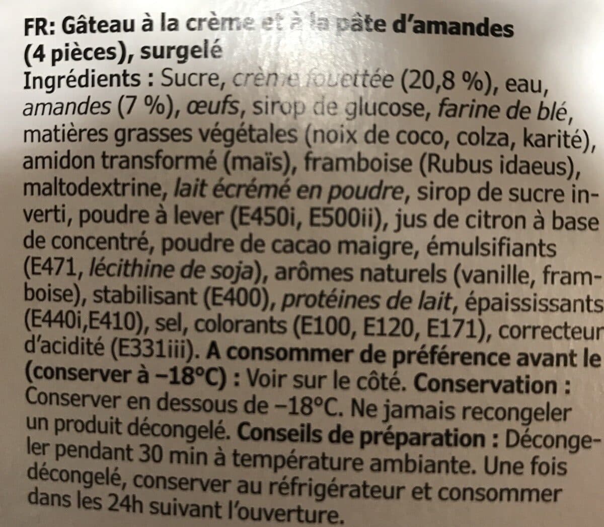 Open Food Facts Torte packshot