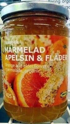 Ikea Marmelad Apelsin & Fläder packshot