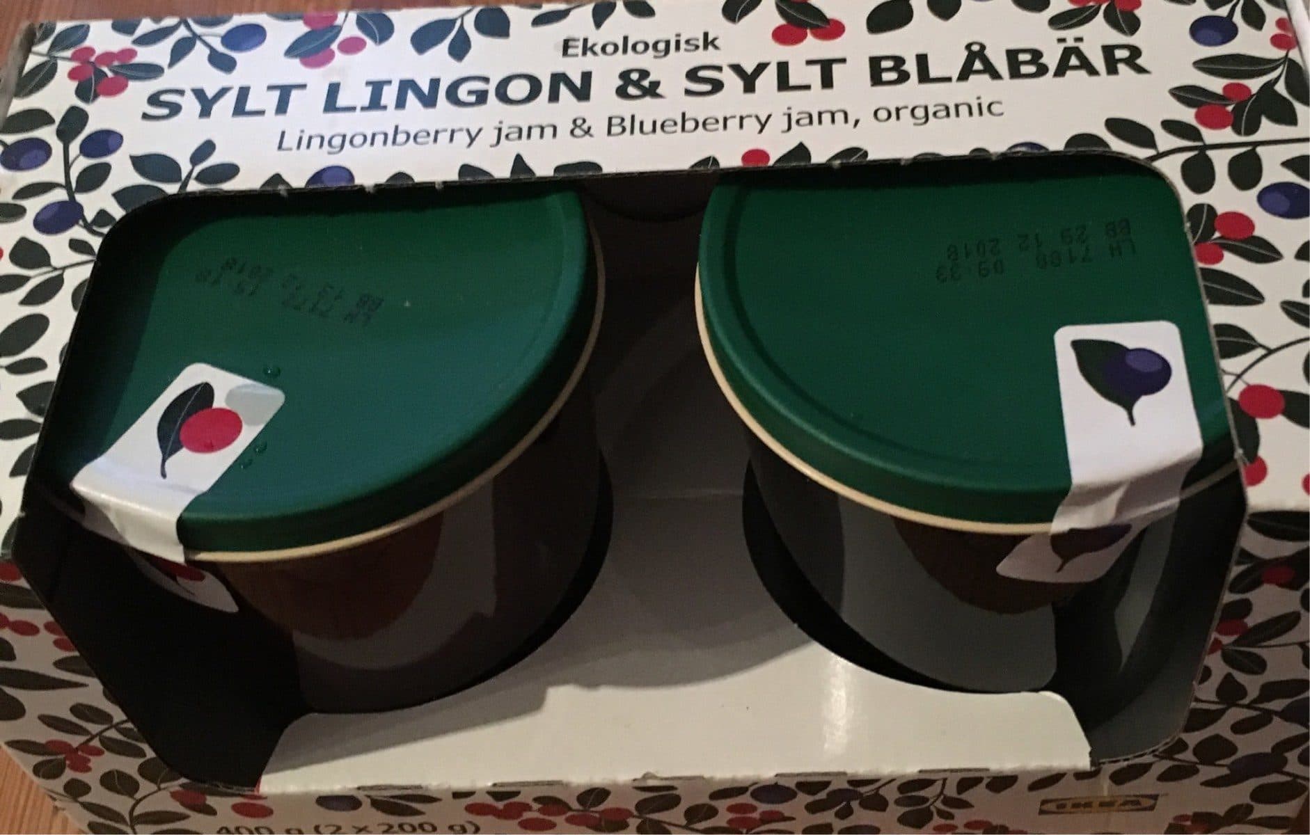 Open Food Facts Sylt Lingon (vossenbessenjam) & Sylt Blabar packshot