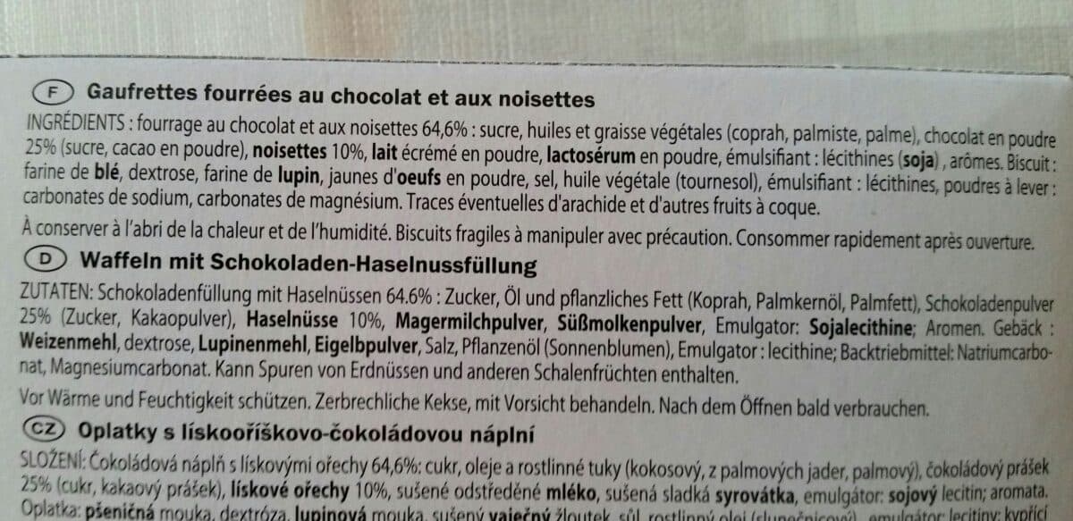 Open Food Facts Gaufrettes chocolat noisettes packshot