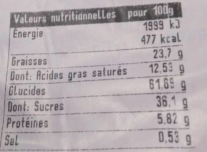 So Food Cookies au Chocolat au Lait packshot