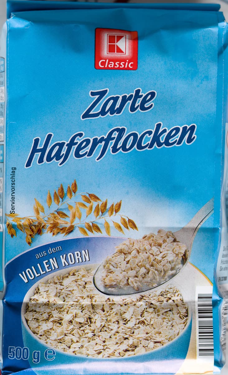 K-Classic Zarte Haferflocken packshot