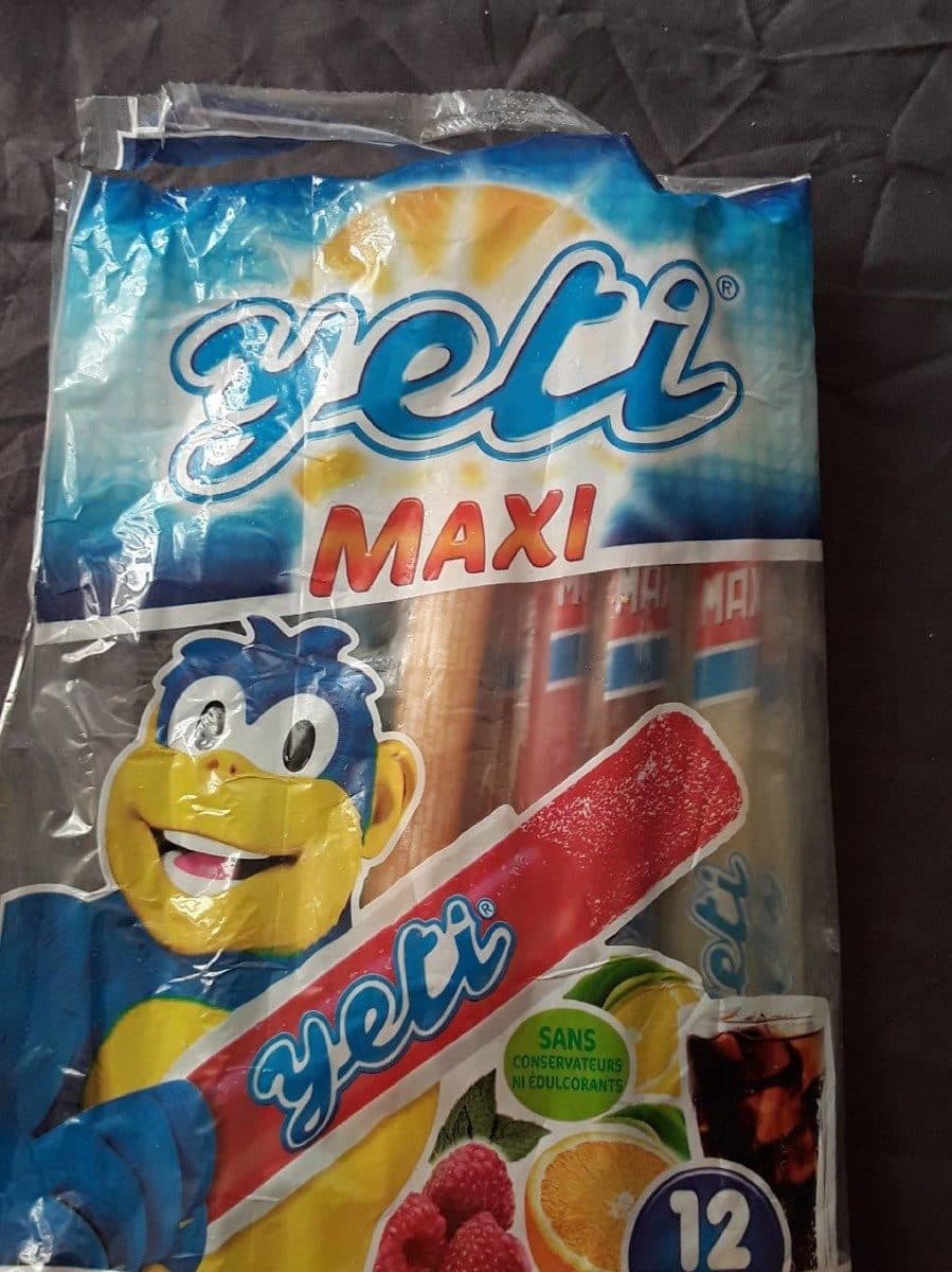 Open Food Facts Yeti maxi packshot