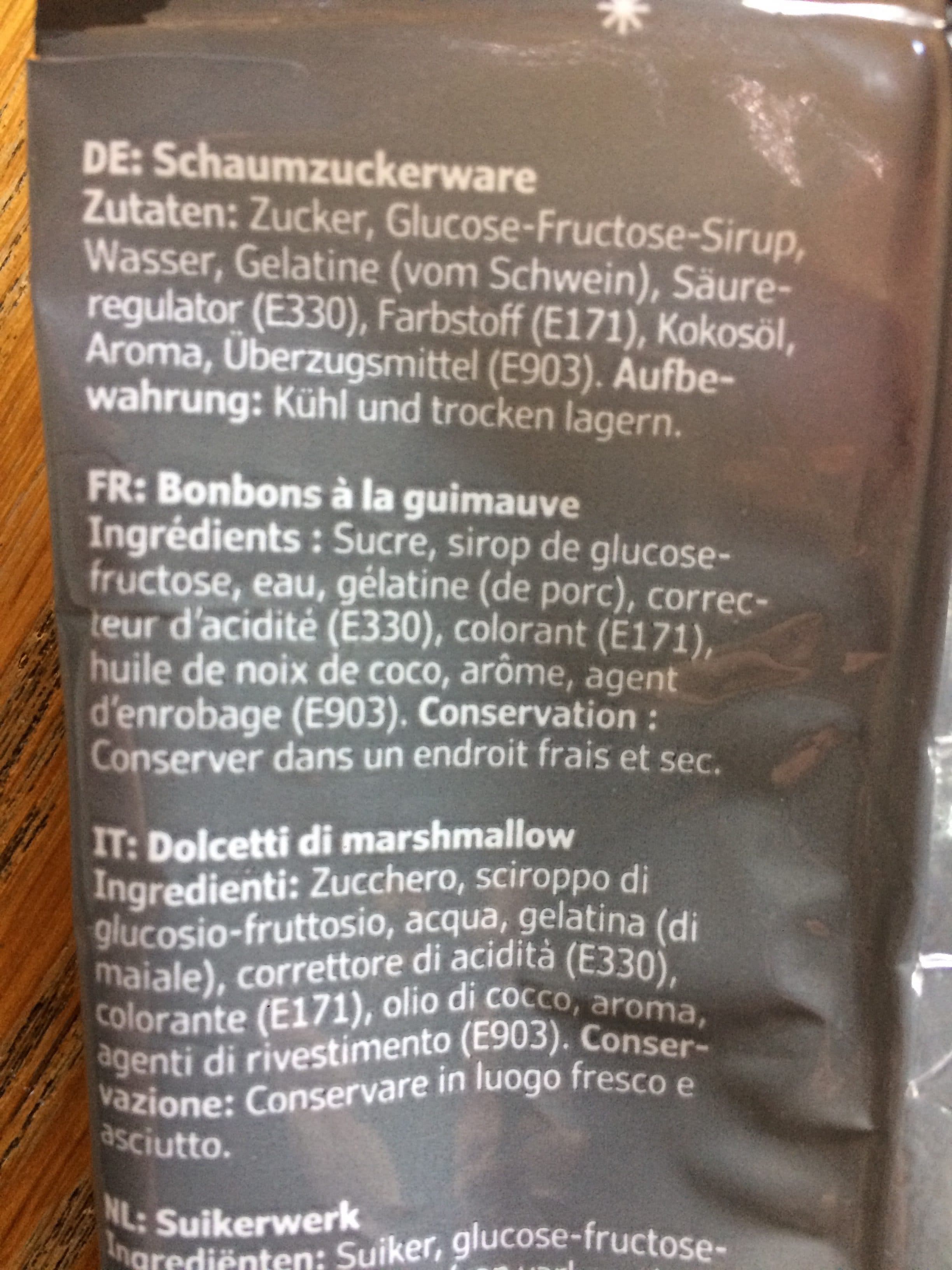 Ikea Vintersaga Marshmallow Candy Zakje 100 Gram packshot