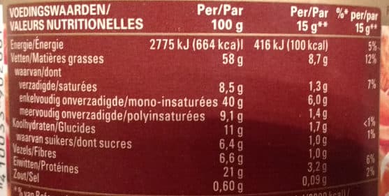 Calvé Pâte de cacahuètes packshot