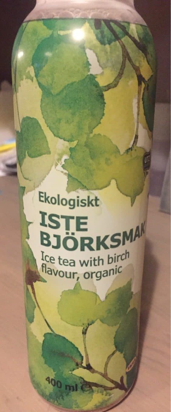 Ikea Iste Bjorksmak (ijsthee Met Berkensmaak) Fles 400 ML Koeling packshot