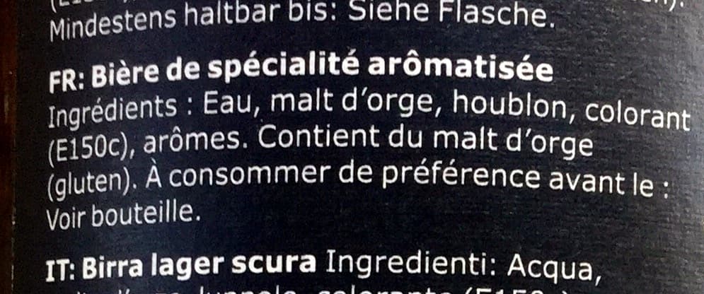 Ikea Öl Mörk Lager packshot