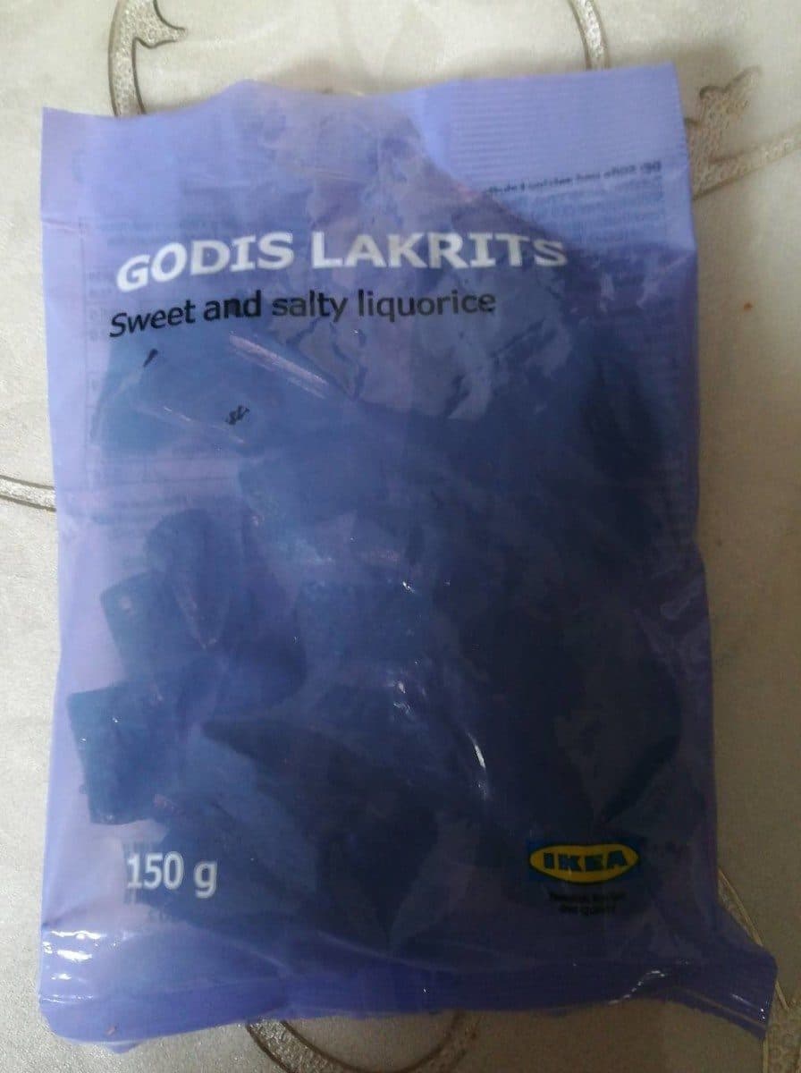 Ikea Godis Lakrits packshot