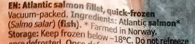 Ikea salmon fillets packshot