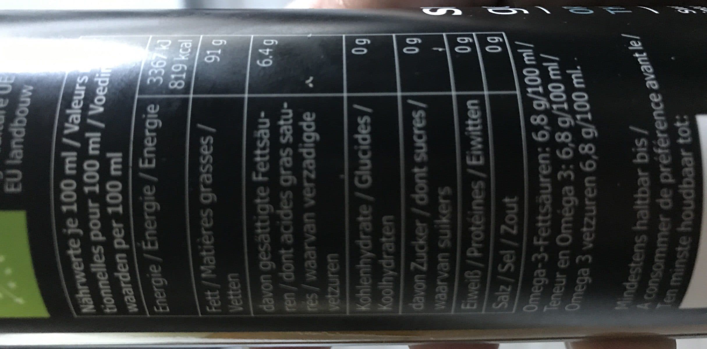 Open Food Facts Huile de colza aromatise thym packshot