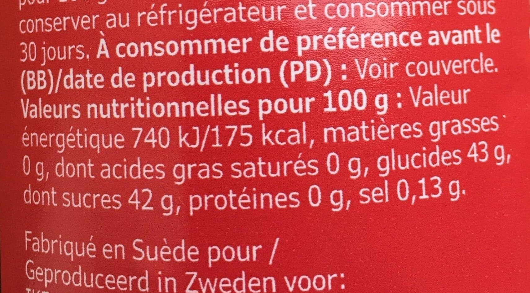 IKEA Strawberry jam packshot