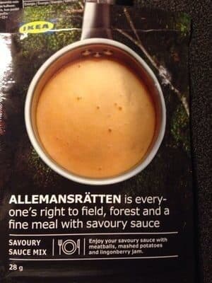 IKEA Allemansrätten Saucenpulver packshot