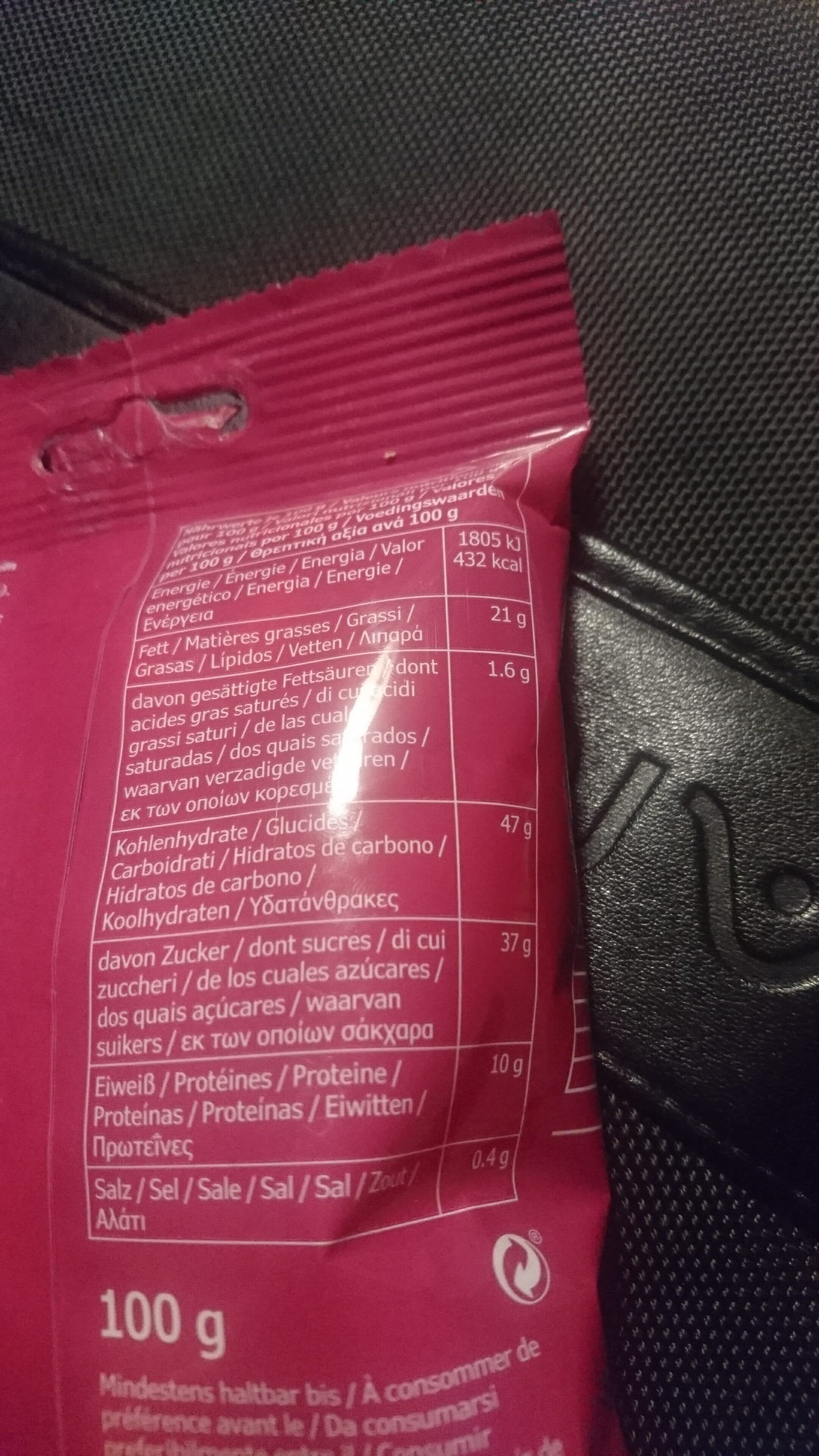 Ikea Mixe raisin et amande packshot