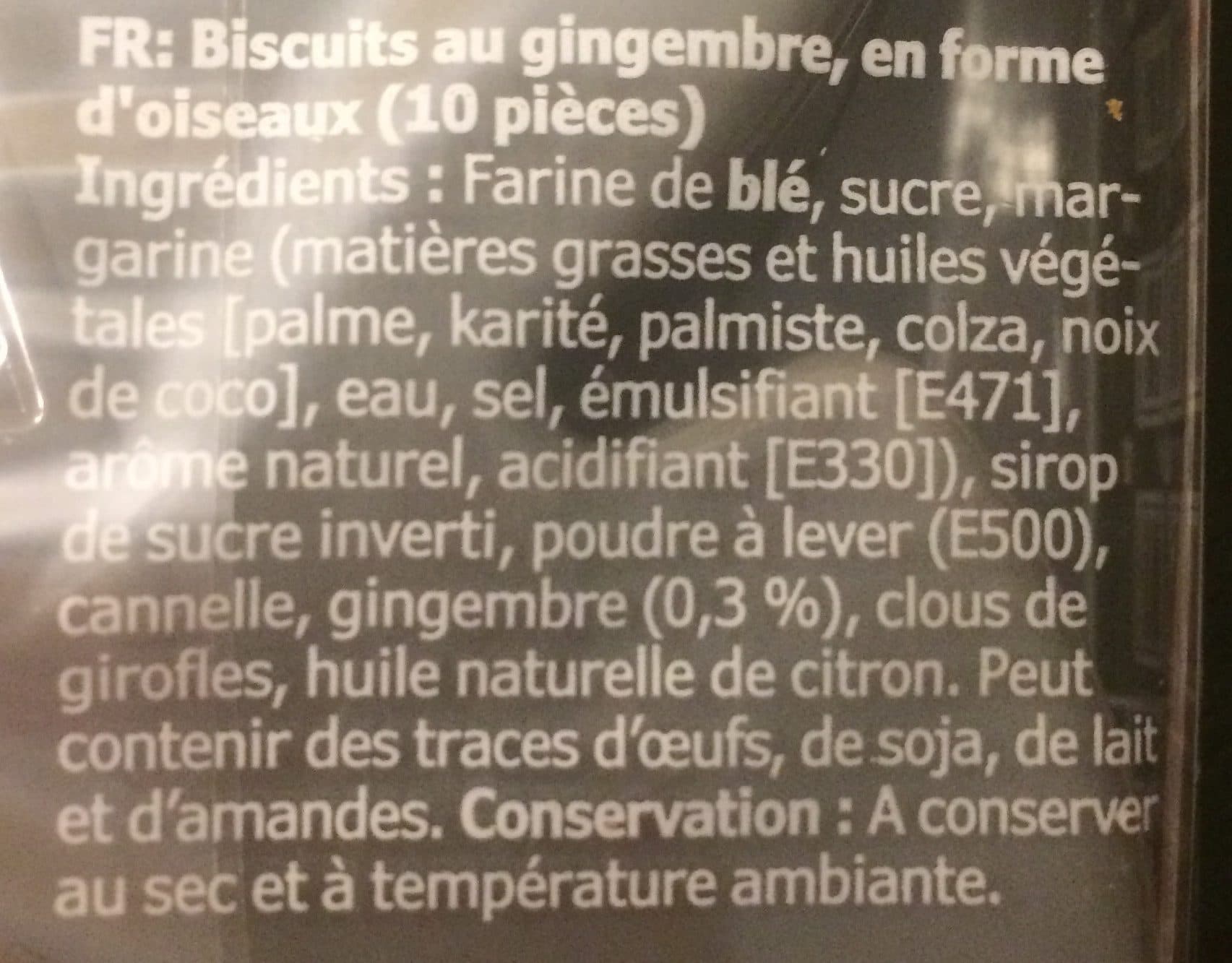 Ikea Vintersaga gingerbreads birds packshot