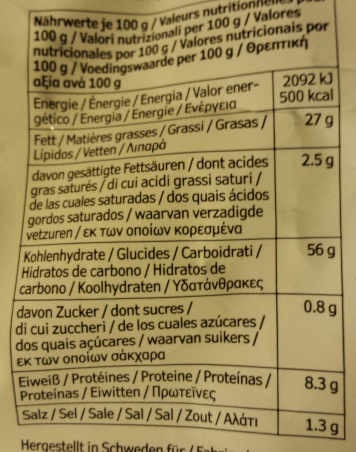 Ikea Potatischips packshot