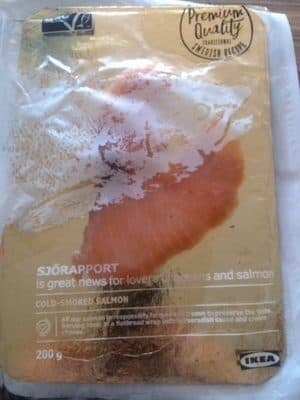 Ikea Sjörapport Cold-Smoked Salmon packshot