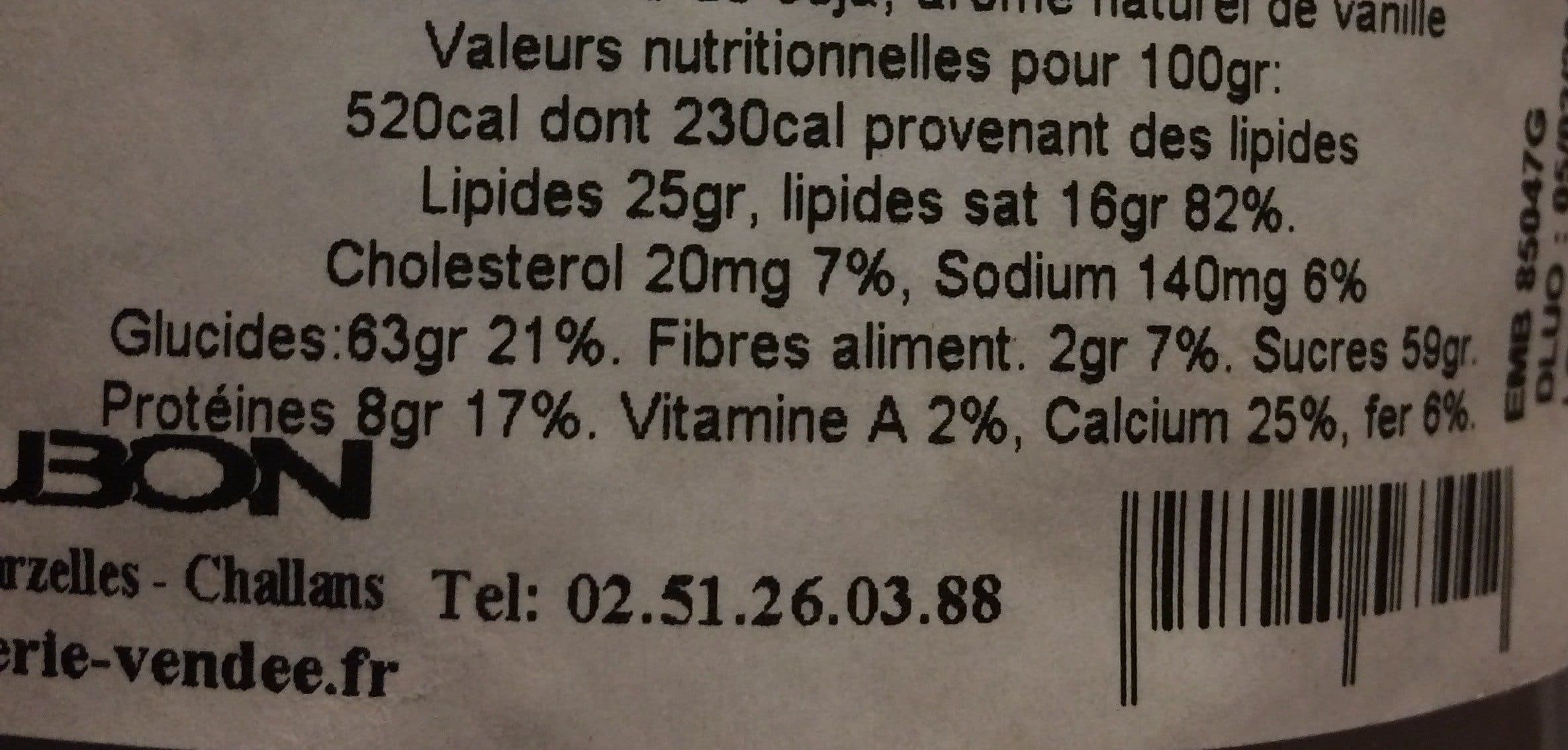 Open Food Facts Chunks lait packshot