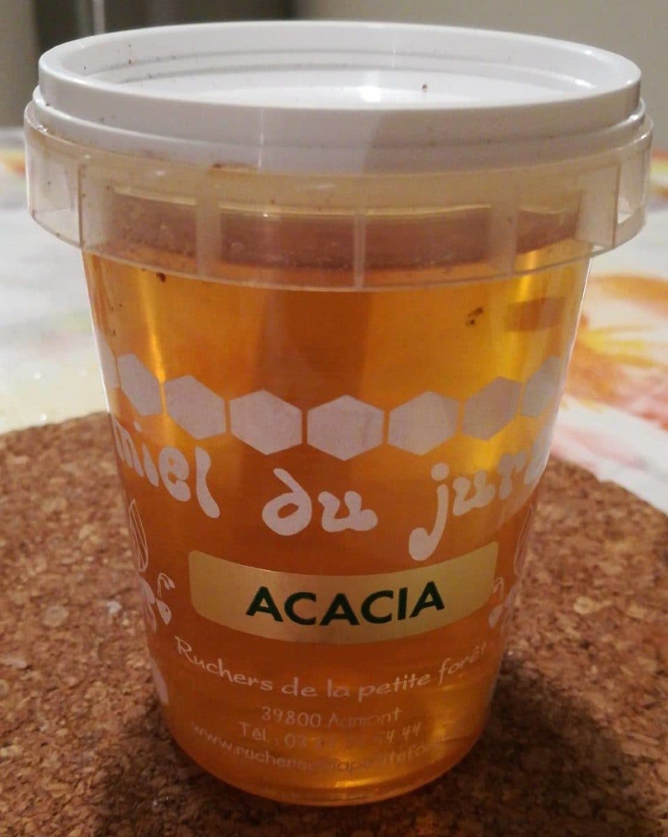Ruchers de la petite forêt Miel du Jura Acacia packshot