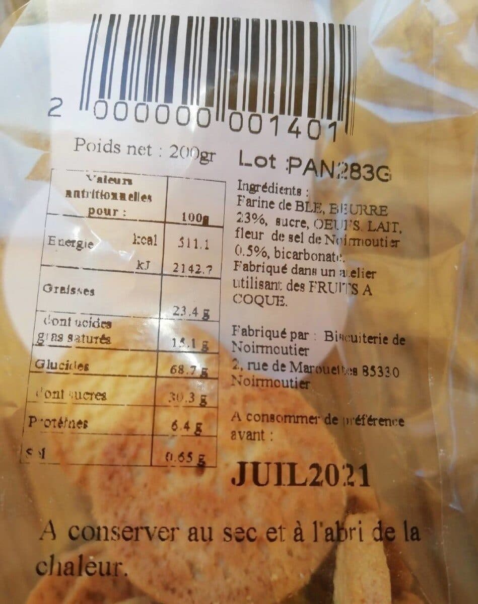 Open Food Facts Brioche Nanterre packshot