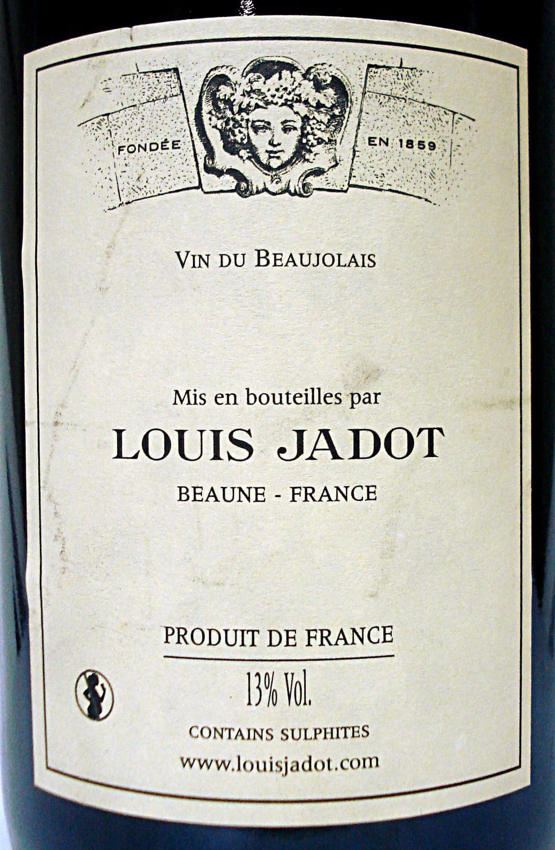 Clos des Thorins Moulin à Vent 2000, Clos des Thorins packshot