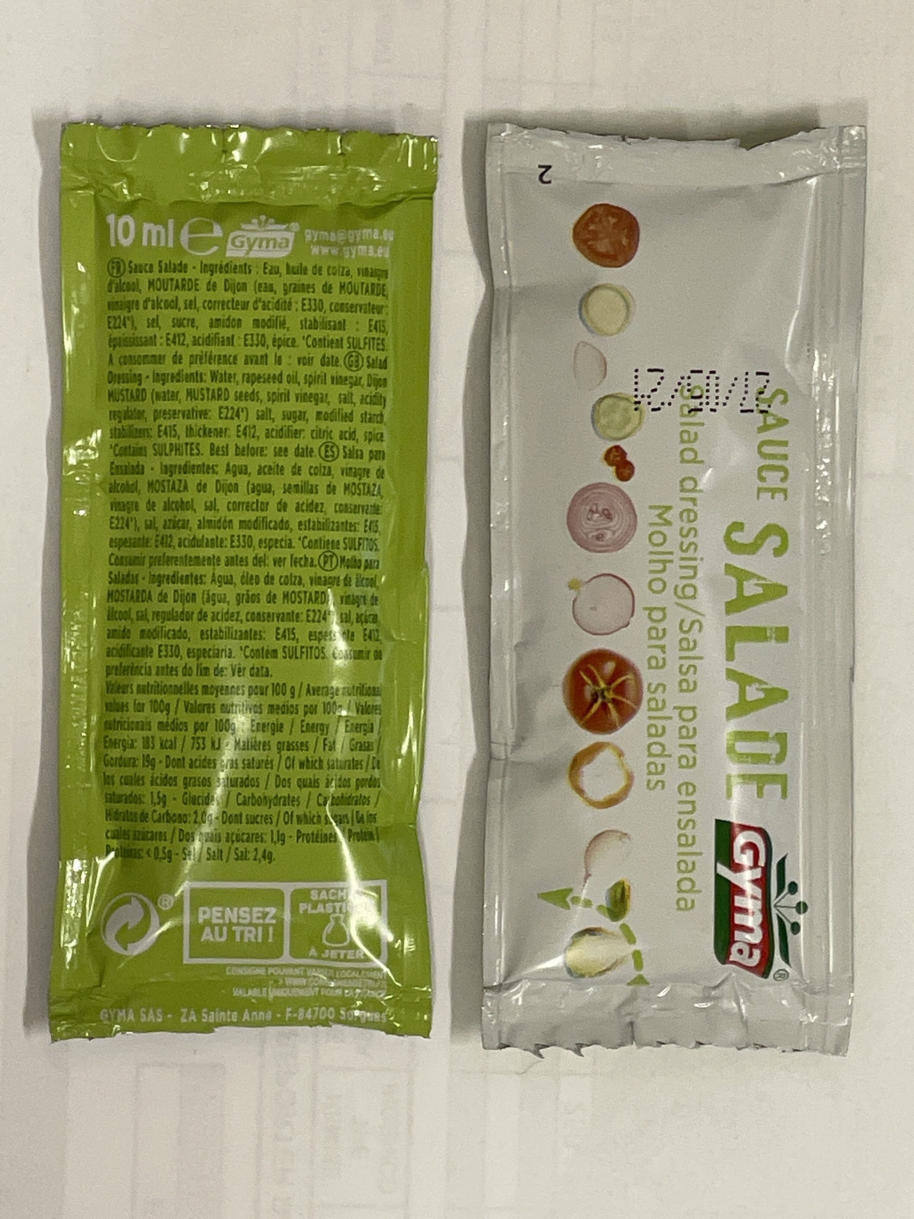 Gyma Sauce salade packshot
