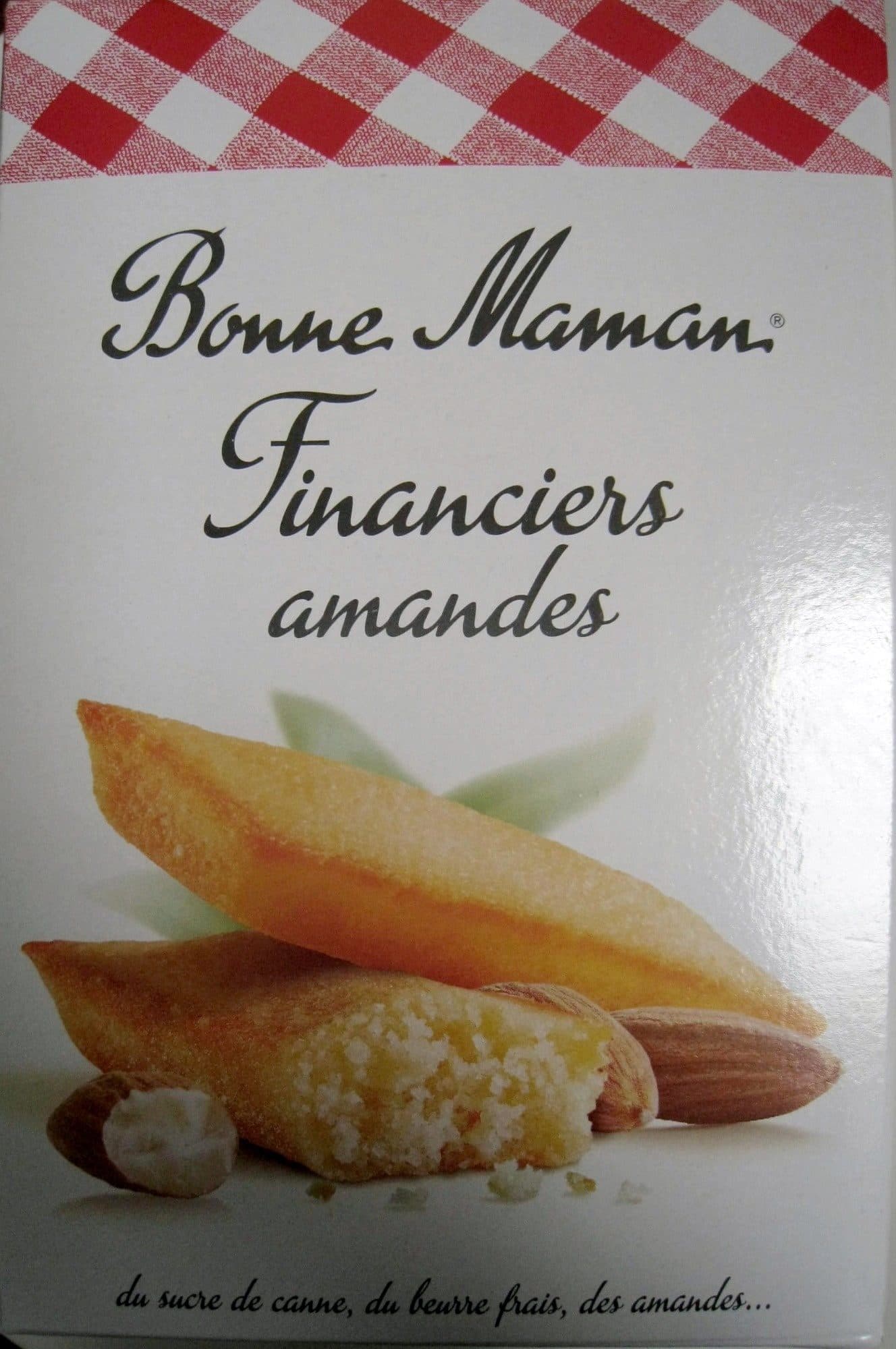 Bonne Maman Financiers Amandes packshot