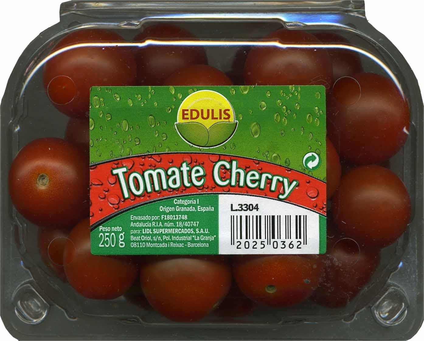 Edulis Tomates cherry packshot