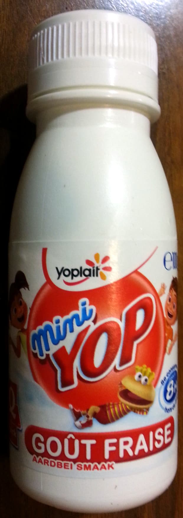 Yoplait Mini Yop, Goût Fraise packshot