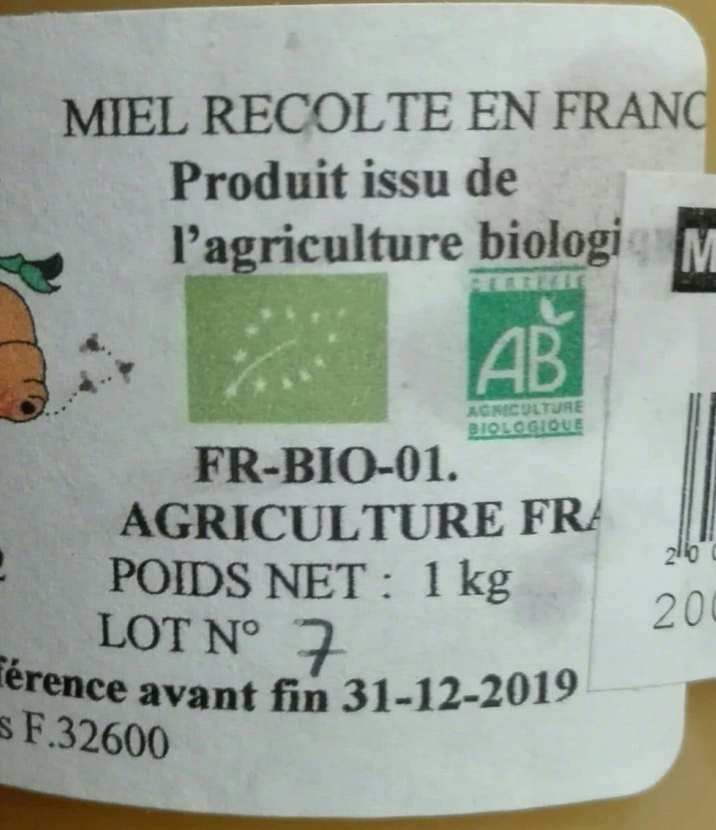 Open Food Facts Miel de fleurs packshot