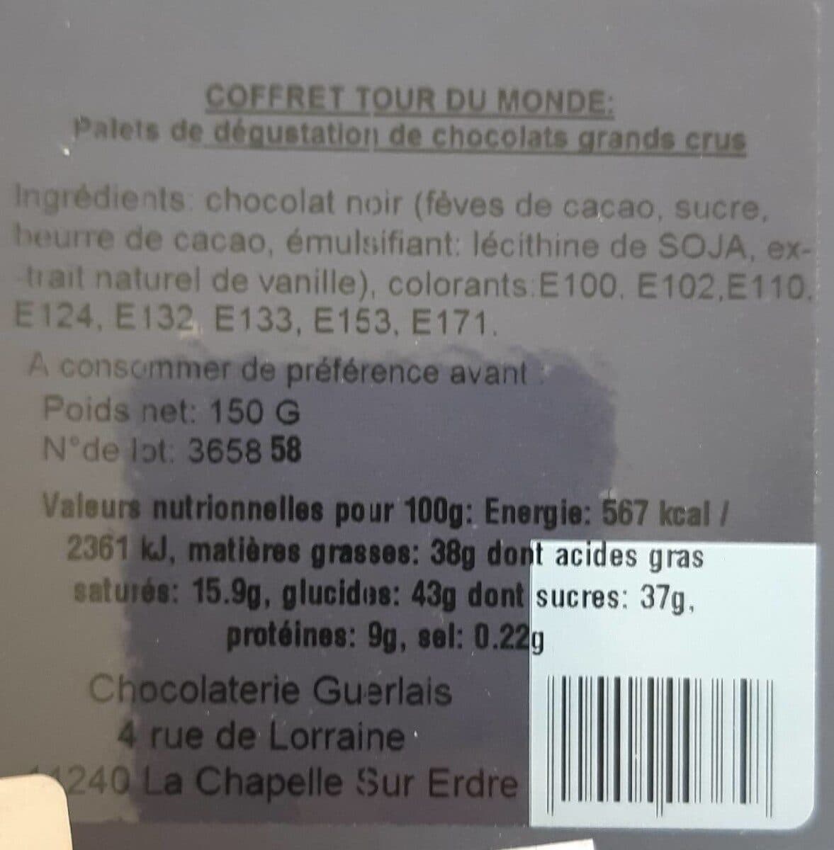 Open Food Facts Coffret Tour du monde packshot