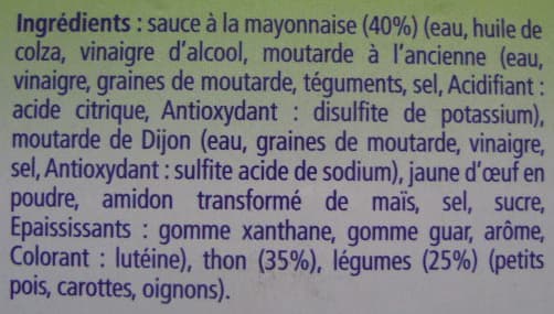 Les Doris Sandwich au Thon (Recette Bretonne) [même code barre 26015958 que Sandwich au Thon (Recette Méditerranéenne)] packshot
