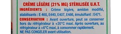Elle & Vire Crème Semi Epaisse Gourmande 21% M.G. packshot