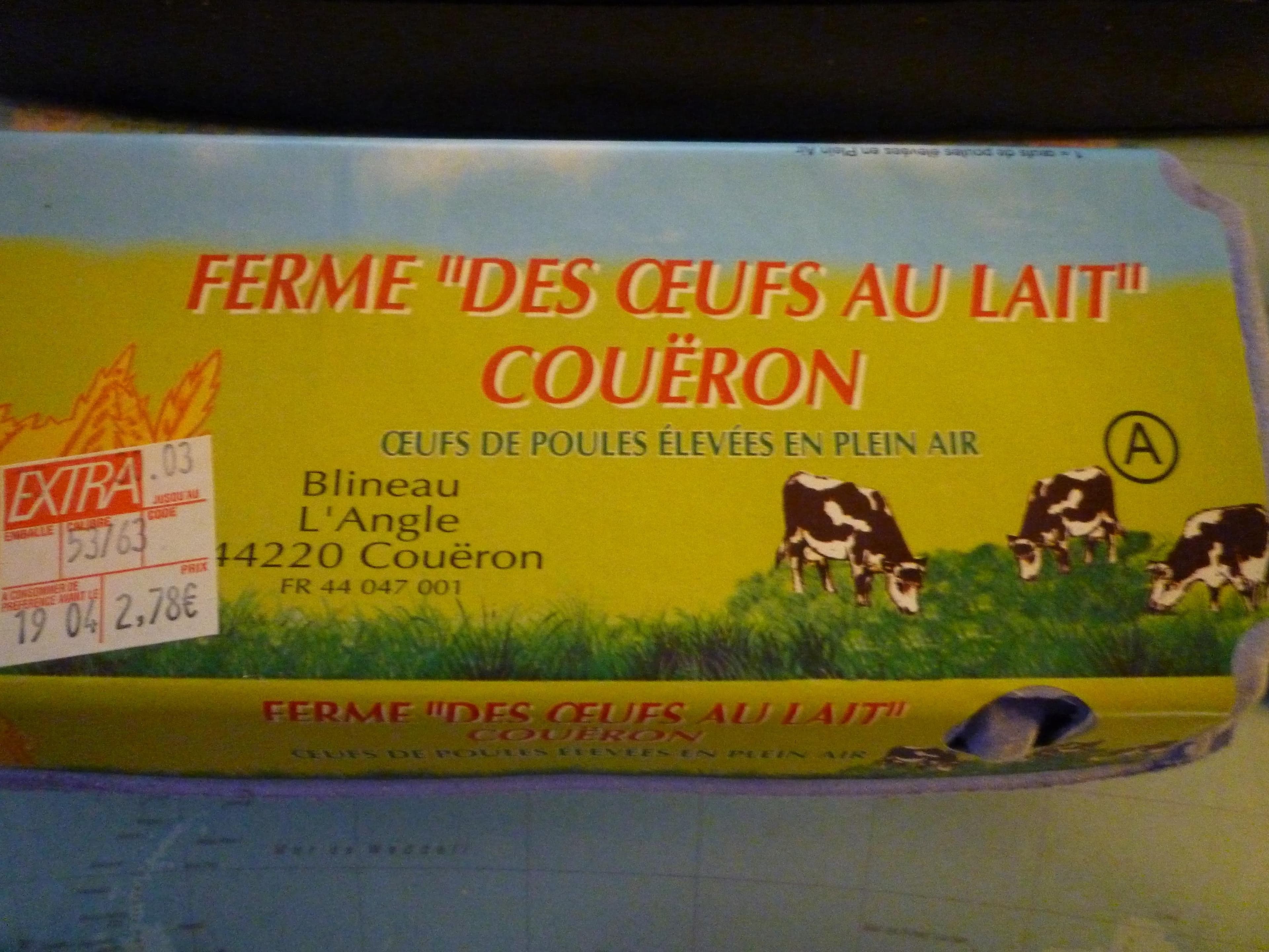 Open Food Facts Oeufs packshot