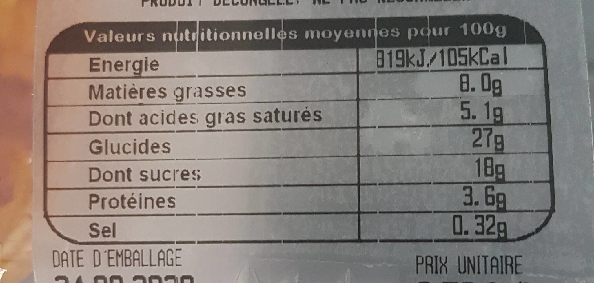 Coeur d'armorique Plumcake Caseificio Golino packshot