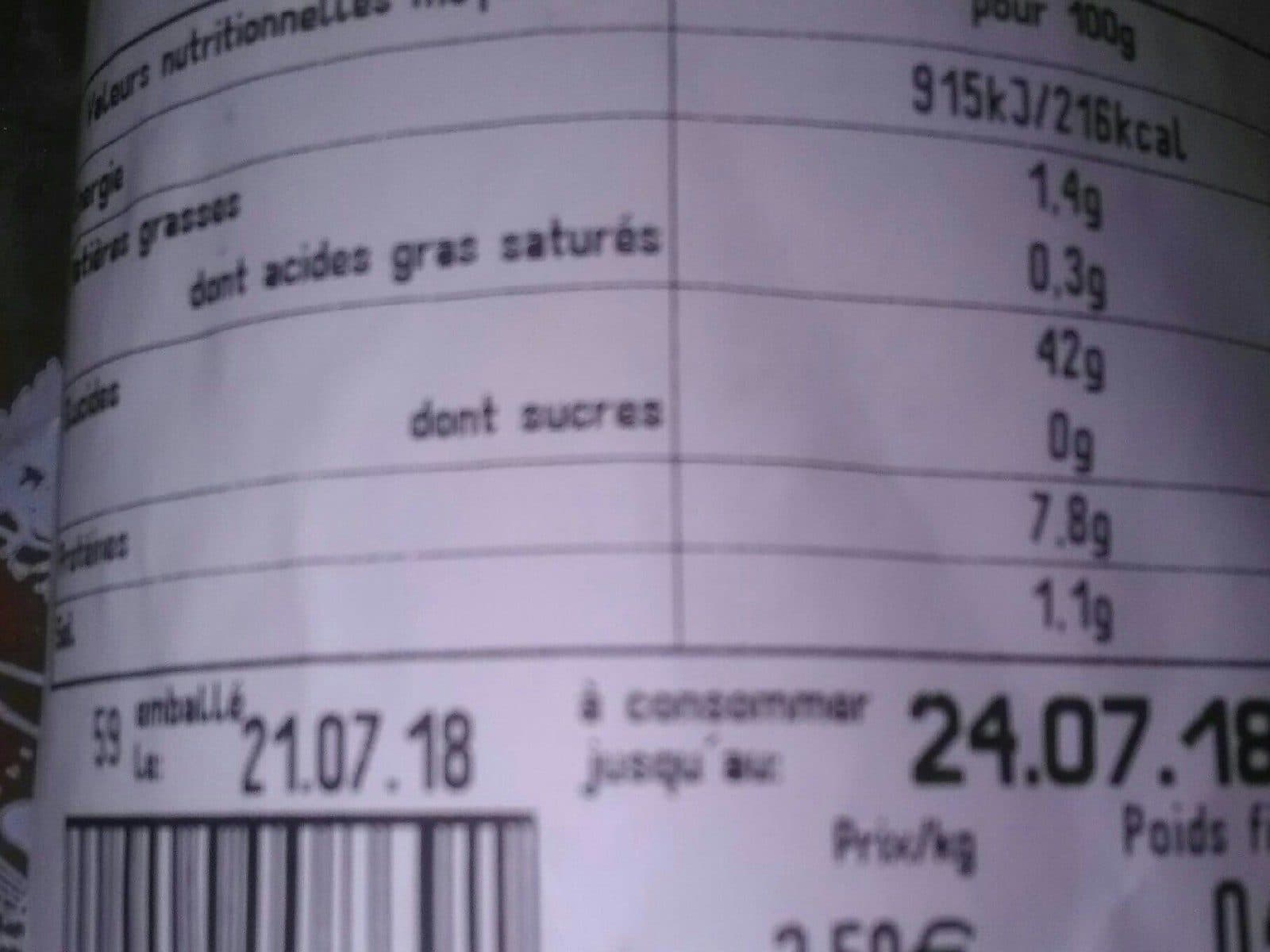 Open Food Facts Broca Sds-plus De 11-260 packshot