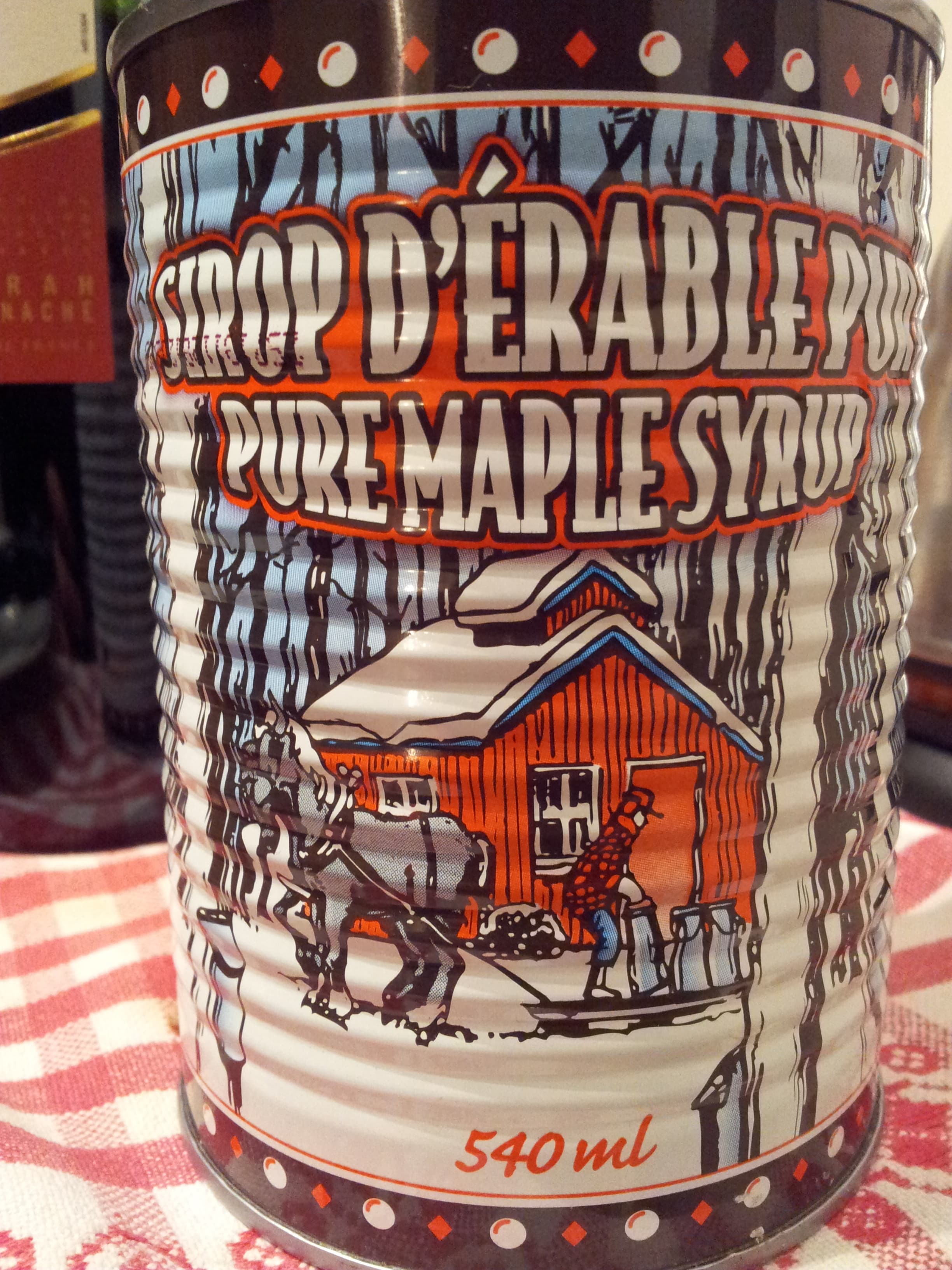 Open Food Facts Sirop d'érable pur packshot