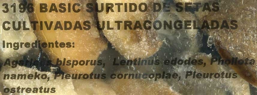 Open Food Facts Mezcla de setas congeladas packshot