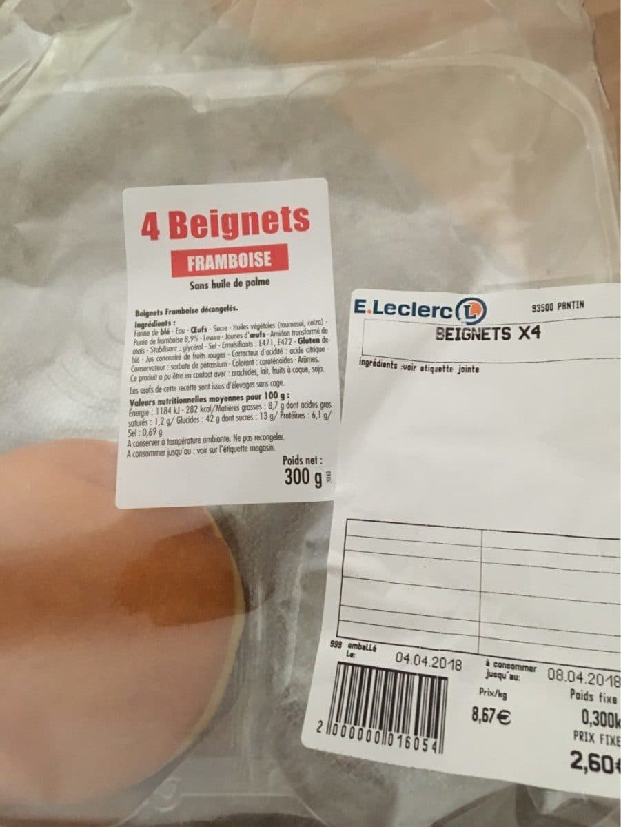 Leclerc Beignets packshot