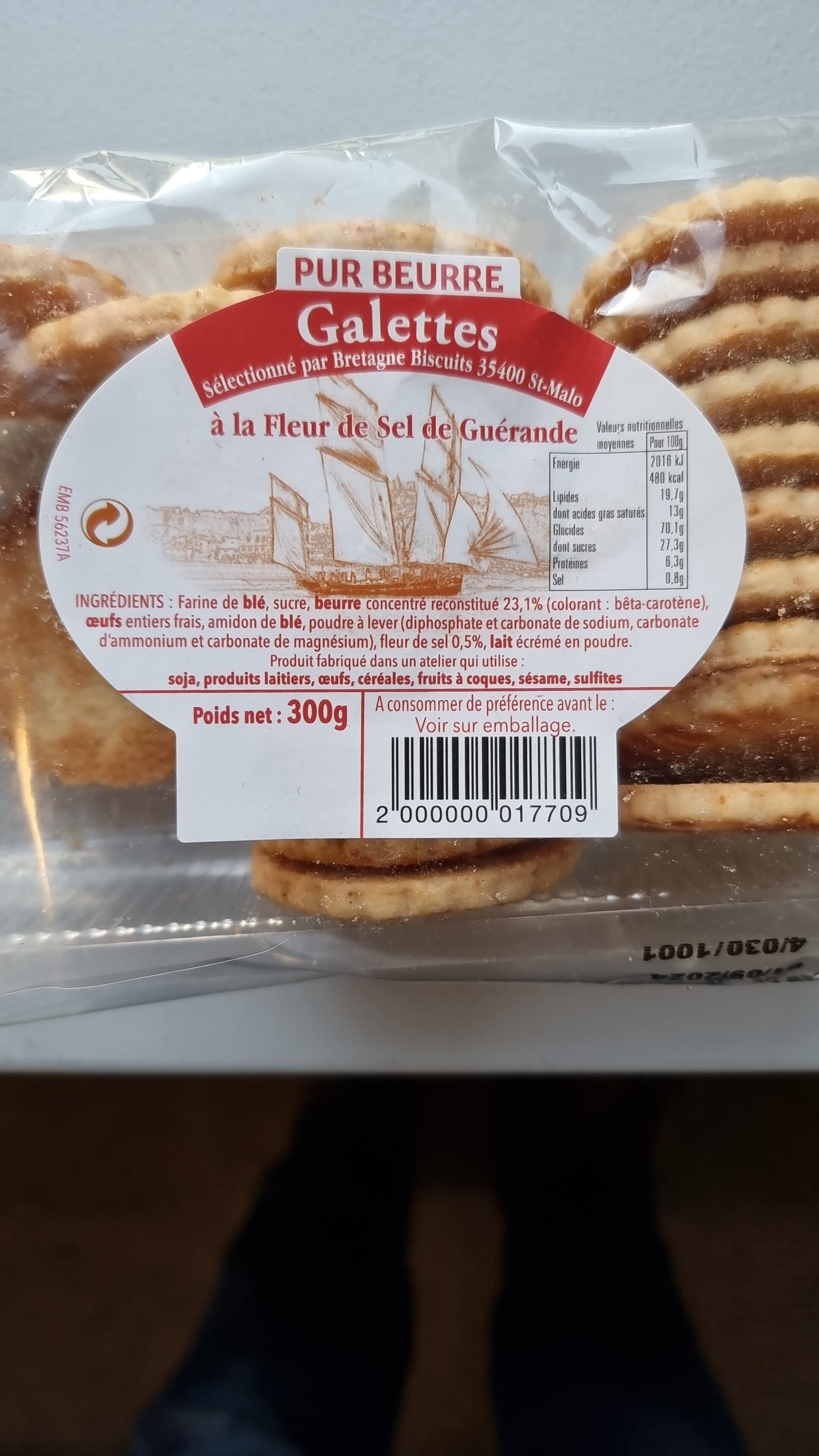 Open Food Facts Galettes packshot