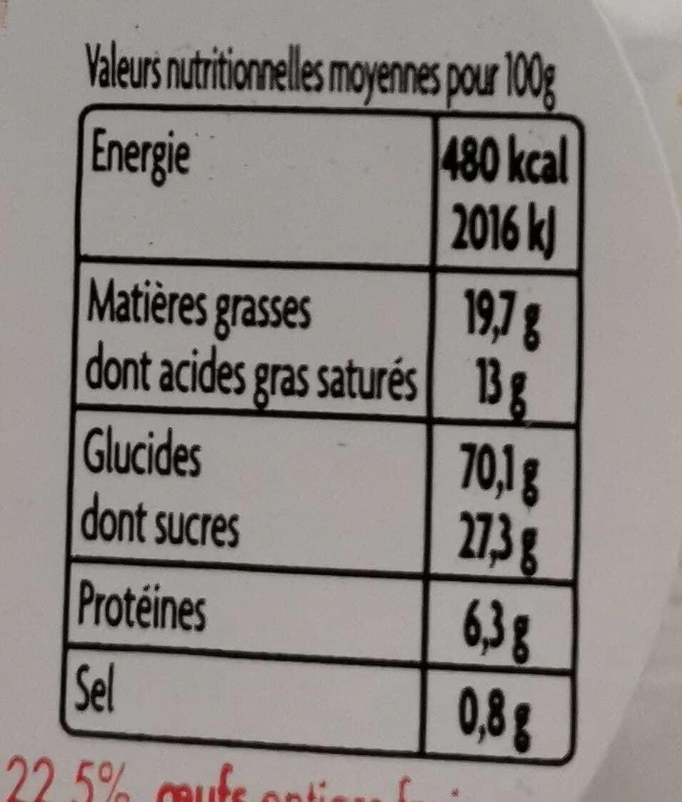 Open Food Facts Galettes packshot