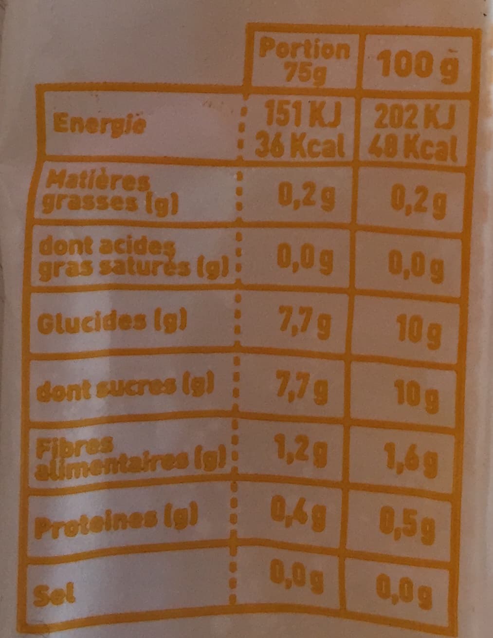 McDonald's L'Ananas à croquer packshot