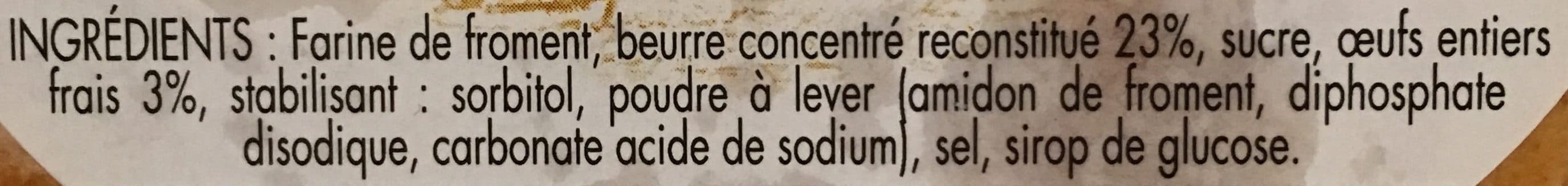 Open Food Facts Gâteau Breton Nature packshot