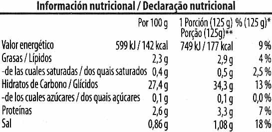 La Villa Arroz cocido redondo packshot
