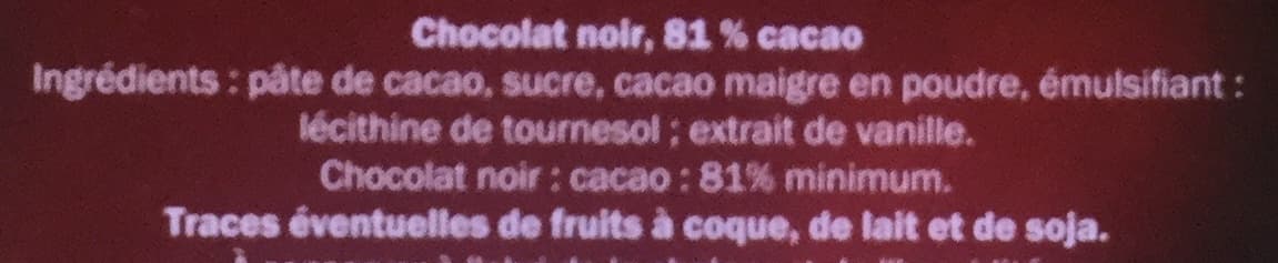 J. D. GROSS Noir dégustation 81% packshot