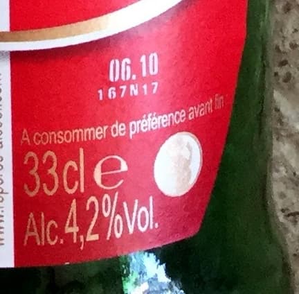 Kronenbourg Bière blonde packshot