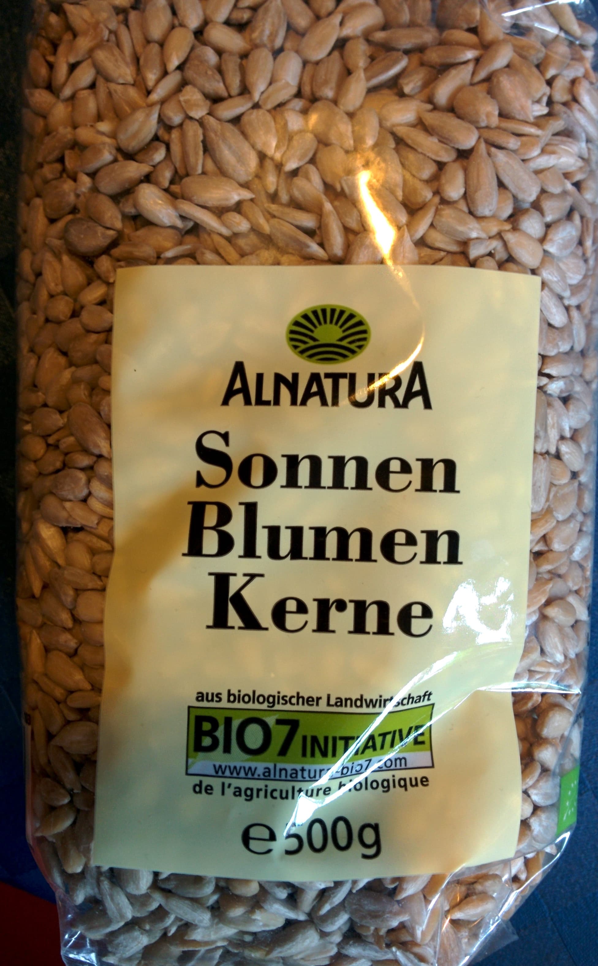 Alnatura Sonnen Blumen Kerne packshot