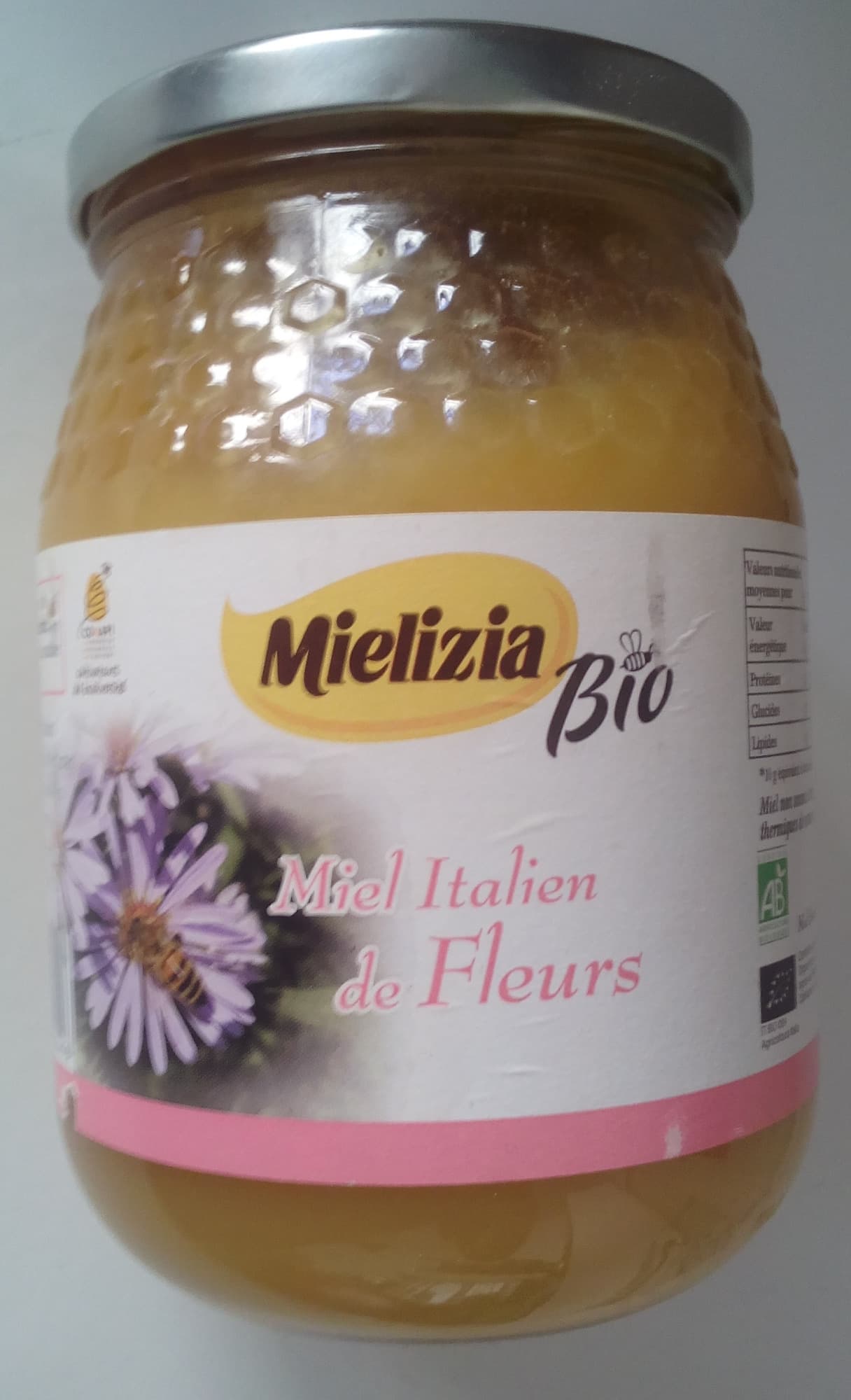 Mielizia Miel Italien de Fleurs Bio packshot