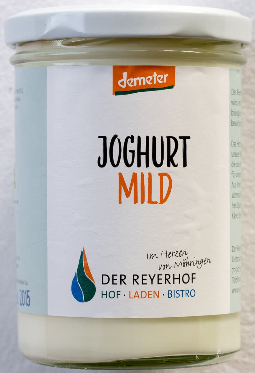 Der Reyerhof Joghurt mild packshot