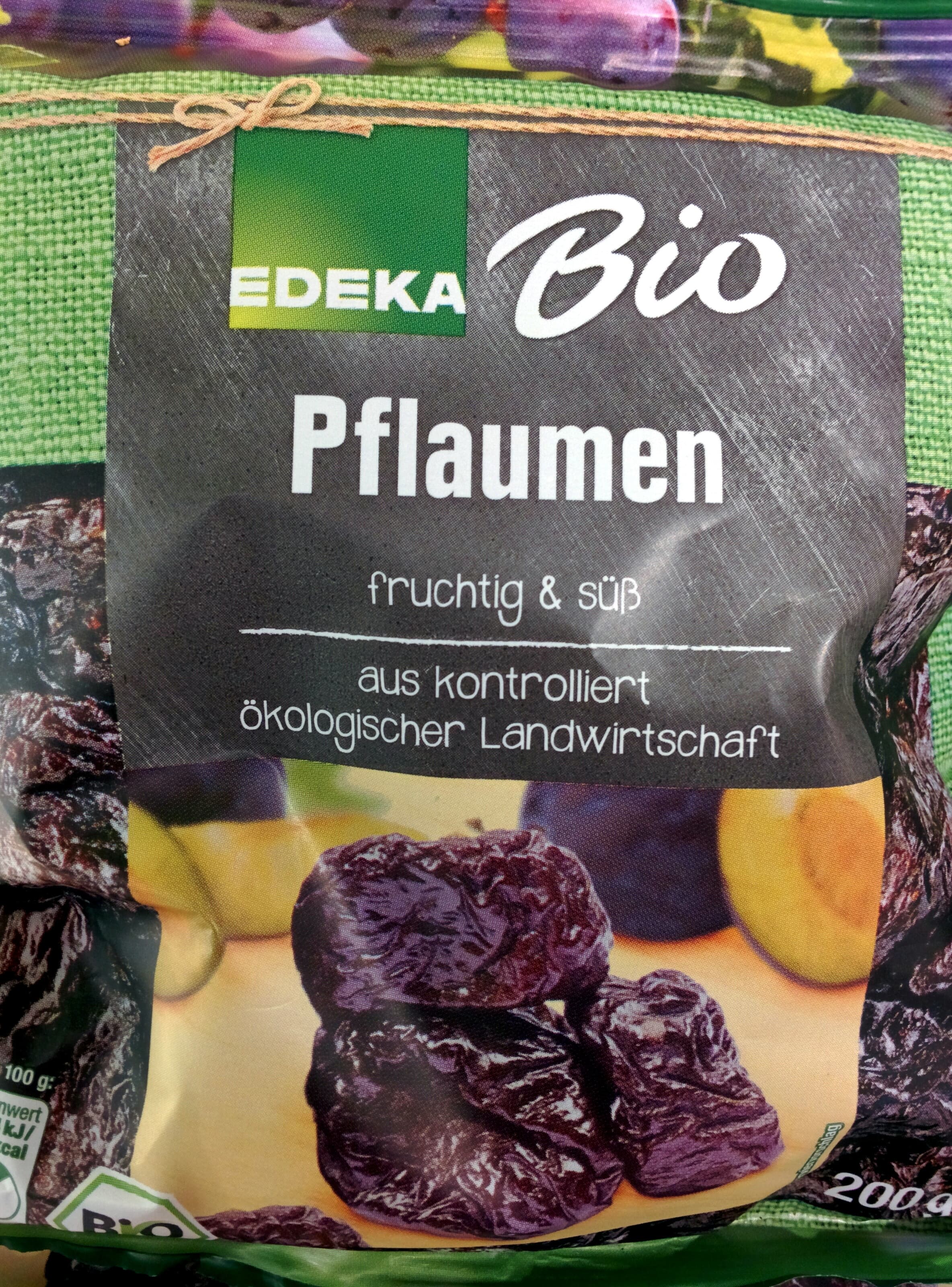 Edeka Bio Pflaumen fruchtig & süß packshot